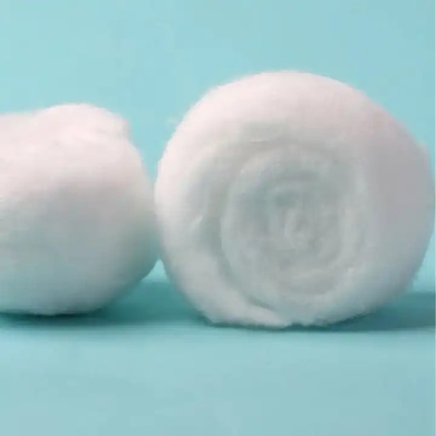 بازه 100٪ خالص پنبه آلی گلوله پزشکی 0.5g-5g گلوله پنبه برای بیمارستان