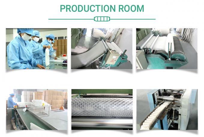 رول های گازی قابل تنظیم با 12x8 میش و 32 سانتی متر نخ پنبه ای غیر استریل و گزینه اشعه ایکس 8